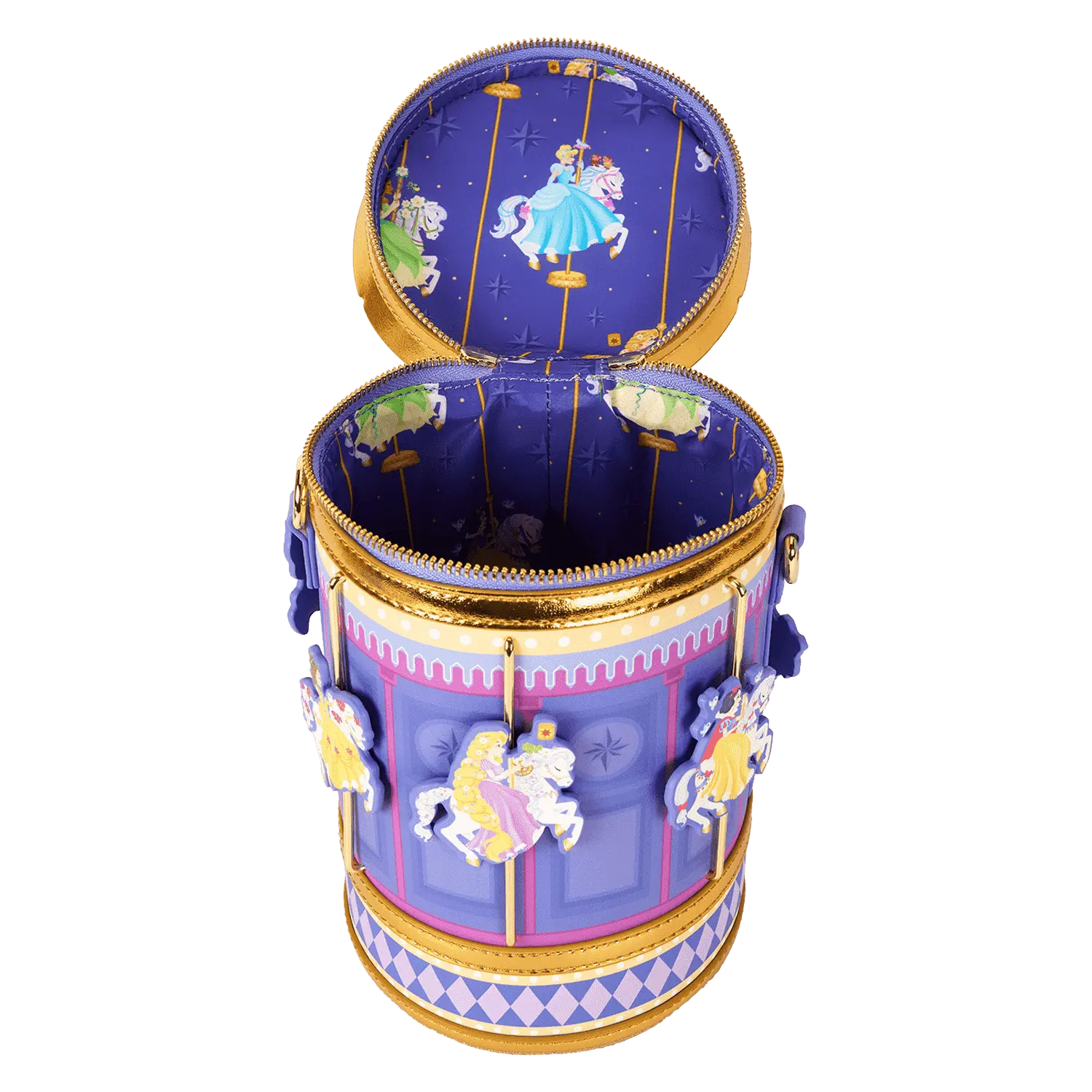Disney Princess Exclusive Carousel Figural Crossbody Bag - Image 7