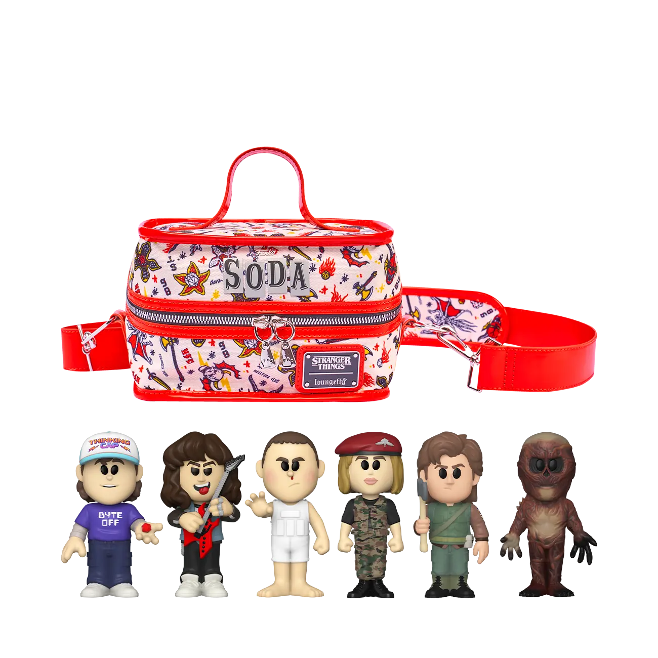 Vinyl SODA Stranger Things 6-Pack with Cooler