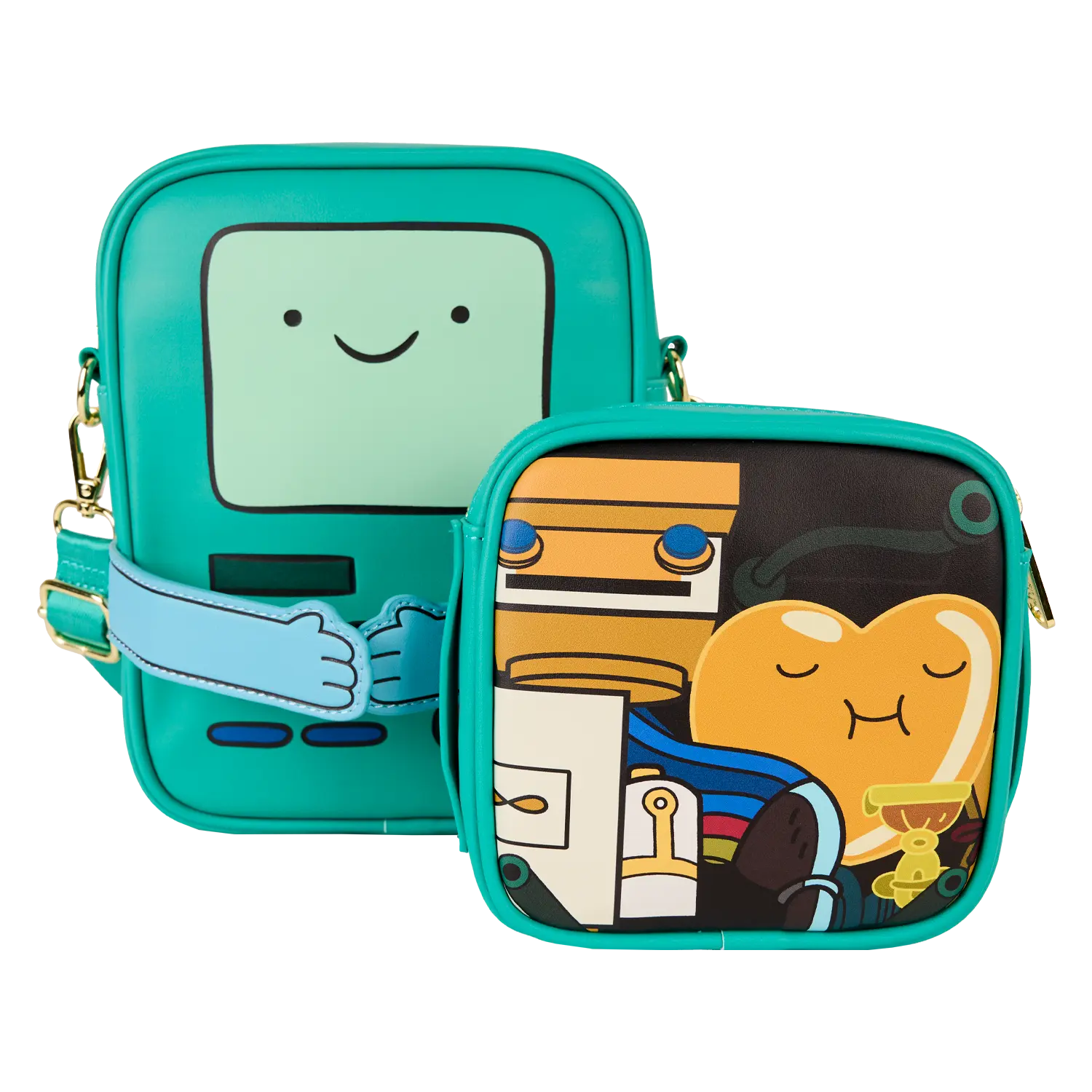 Adventure Time BMO Crossbuddies Cosplay Crossbody Bag With Coin Bag - Image 4