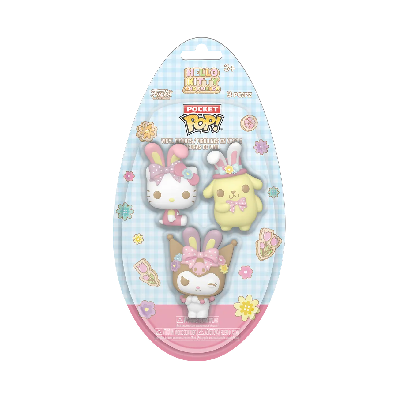 Pocket Pop! Hello Kitty and Friends with Bunny Ears 3-Pack - Image 2