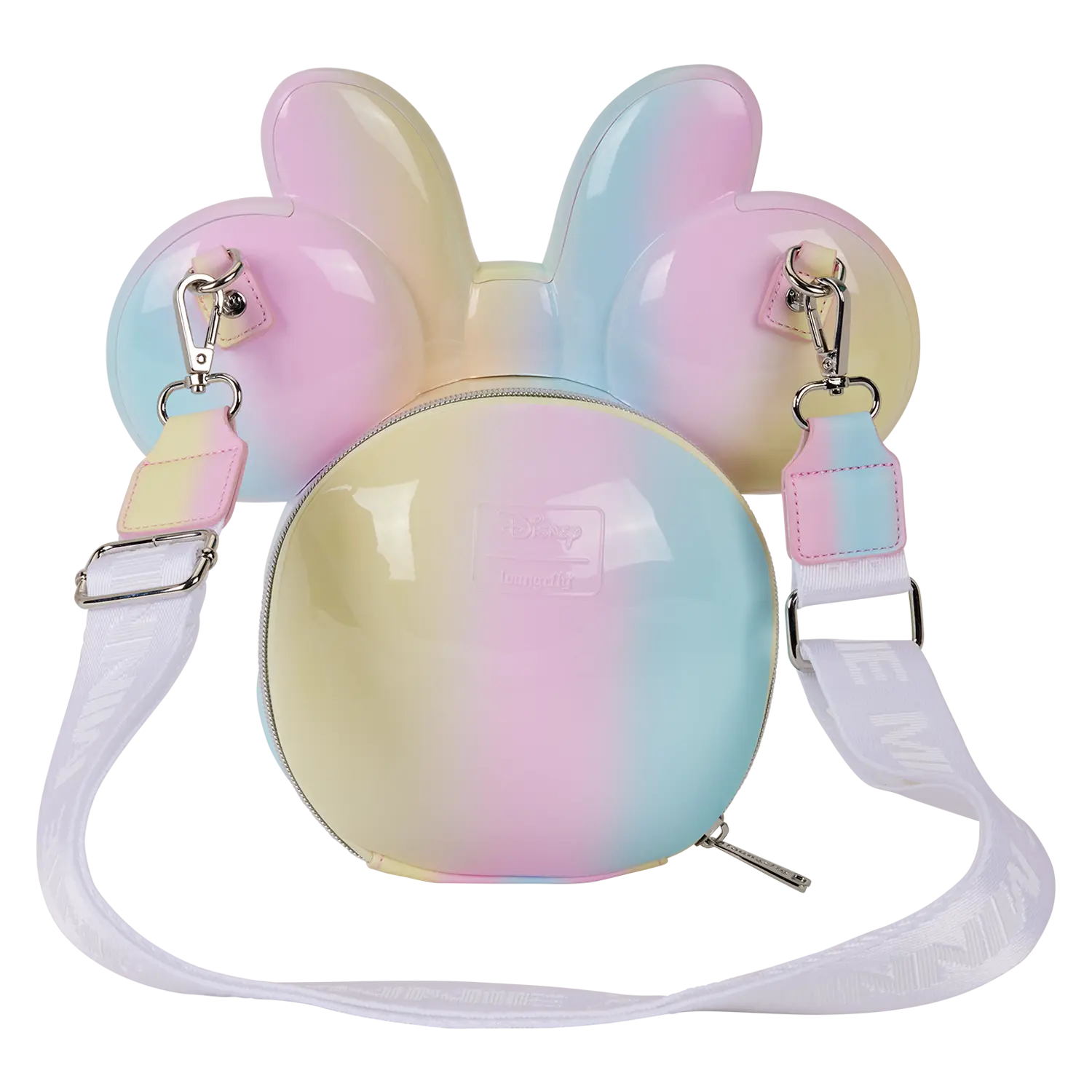 Minnie Mouse Pastel Tie-Dye Molded Figural Crossbody Bag - Image 7