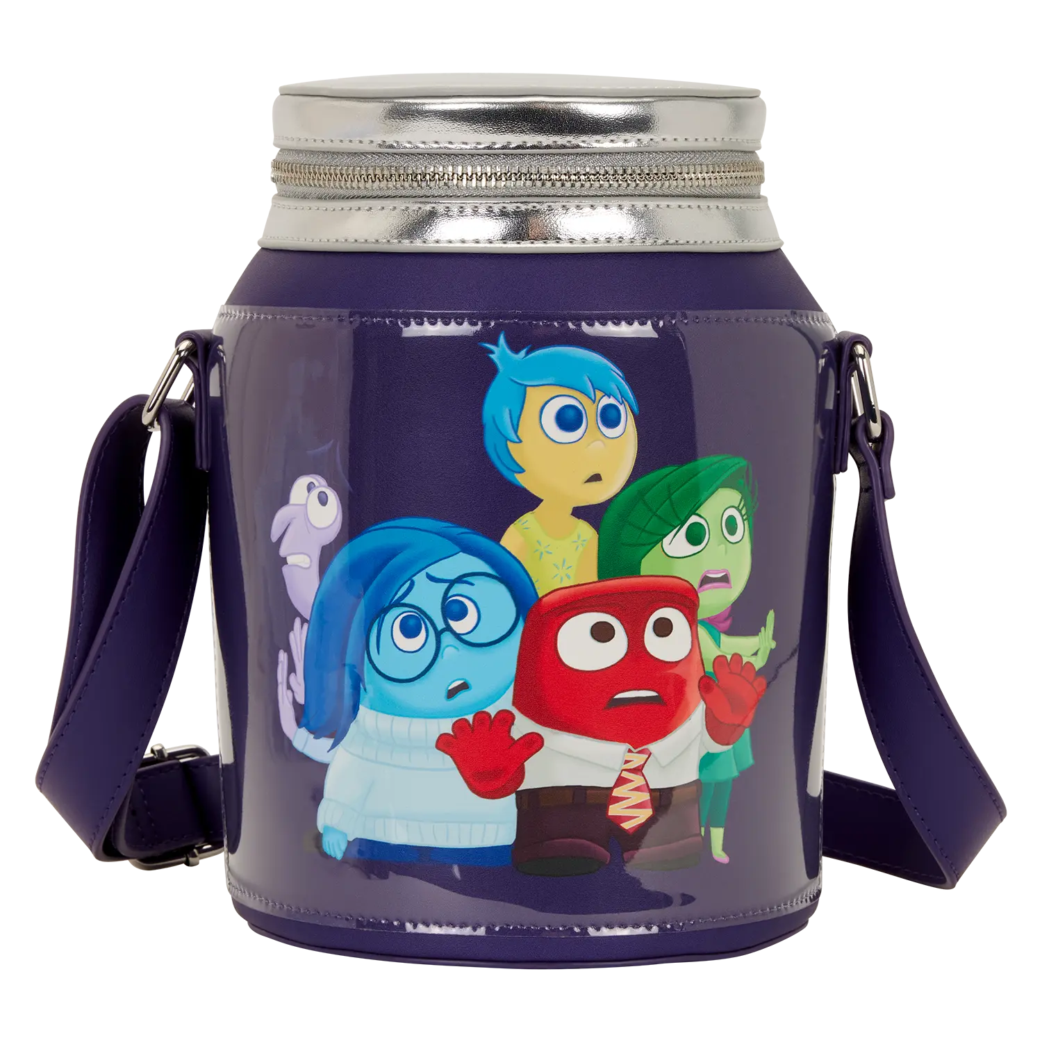 Inside Out 2 Bottled Up Emotions Figural Crossbody Bag