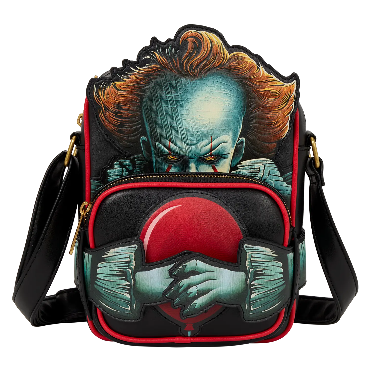 IT Pennywise Crossbuddies Cosplay Crossbody Bag with Coin Bag