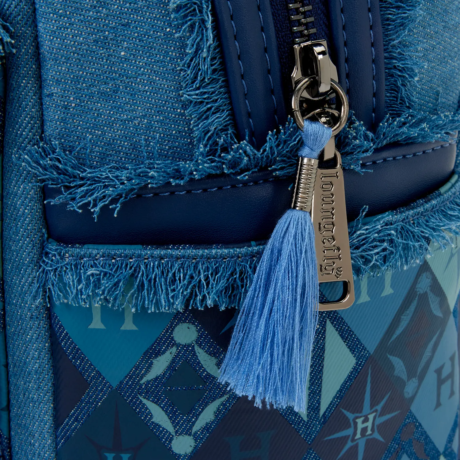 Harry Potter Hogwarts Denim Mini Backpack - Image 6