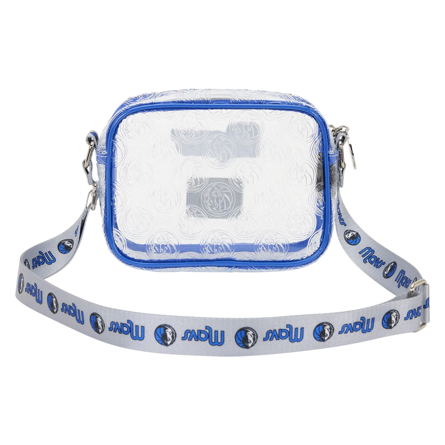 NBA Dallas Mavericks Clear Crossbody Stadium Bag - Image 4