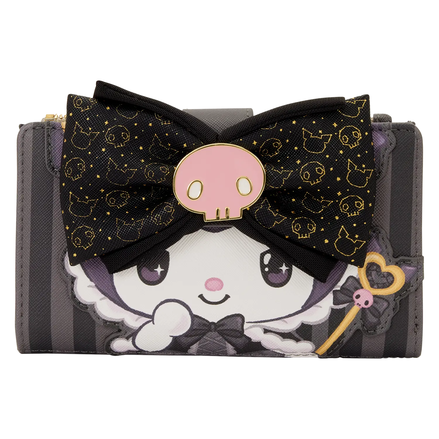 Sanrio Kuromi 20th Anniversary Flap Wallet