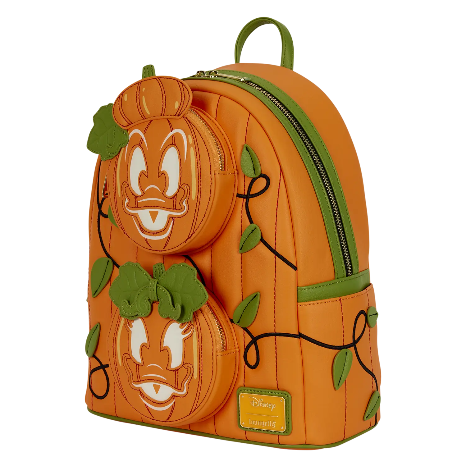 Donald & Daisy Jack-o'-Lantern Exclusive Glow Mini Backpack - Image 3