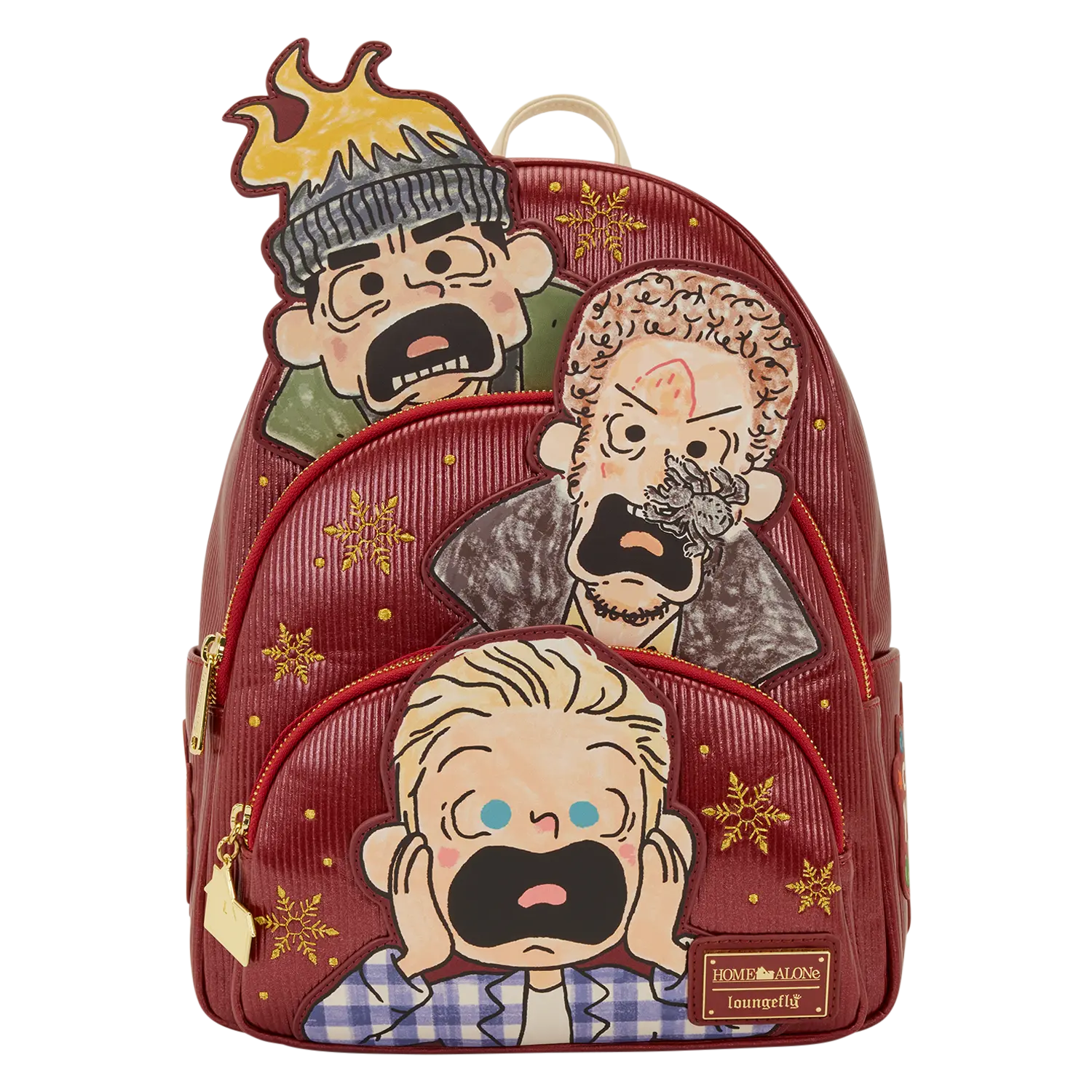 Home Alone Triple Pocket Mini Backpack