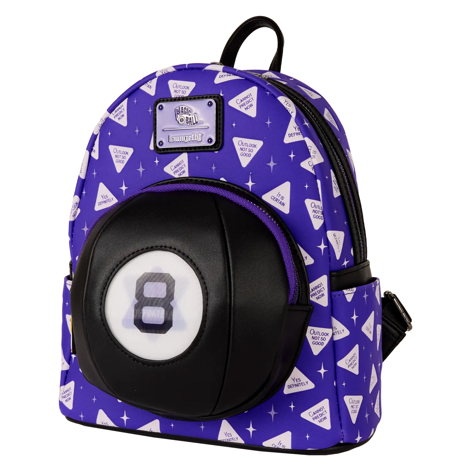 Magic 8 Ball All-Over Print Lenticular Mini Backpack - Image 3