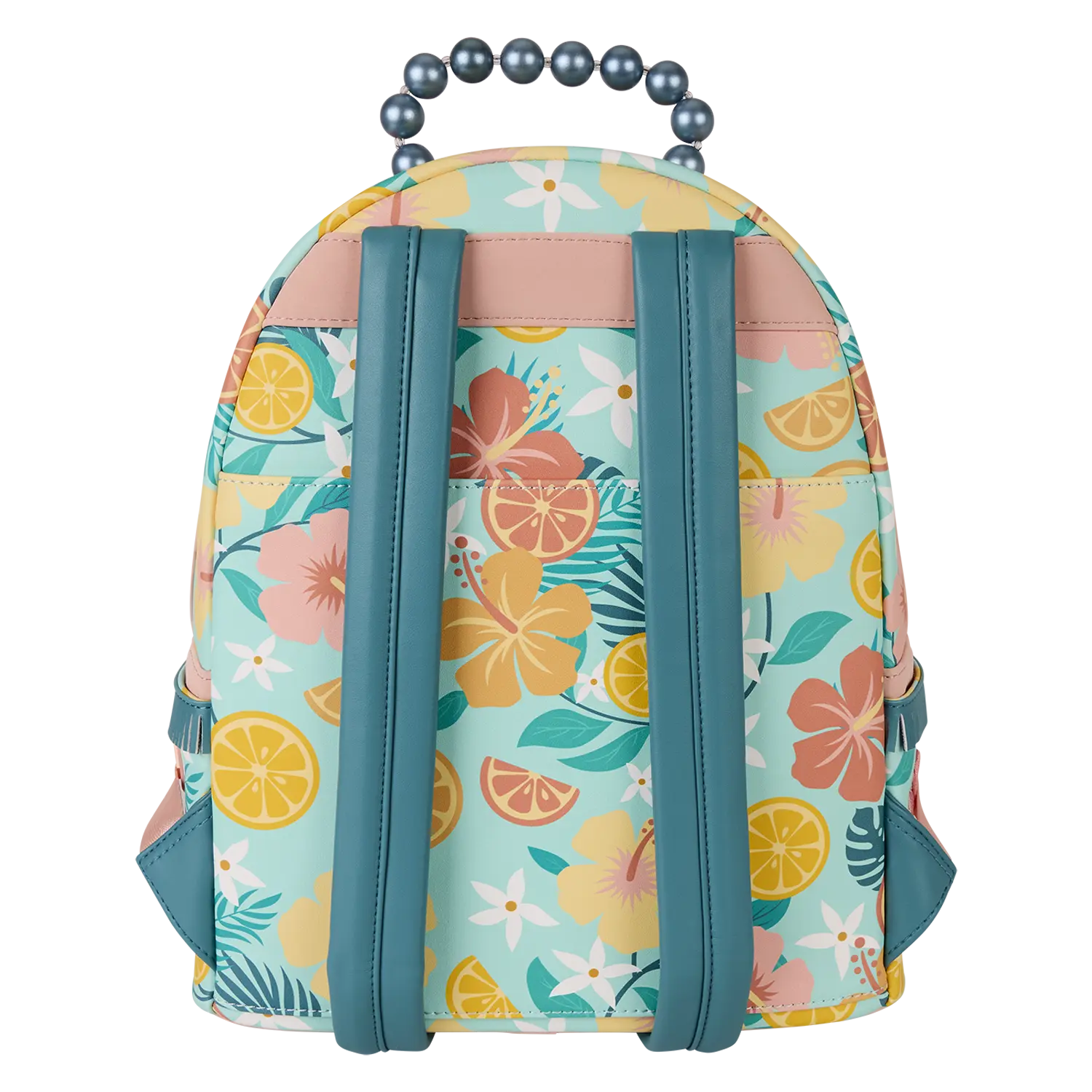 Loungefly Tropical Lemon Floral Mini Backpack - Image 4