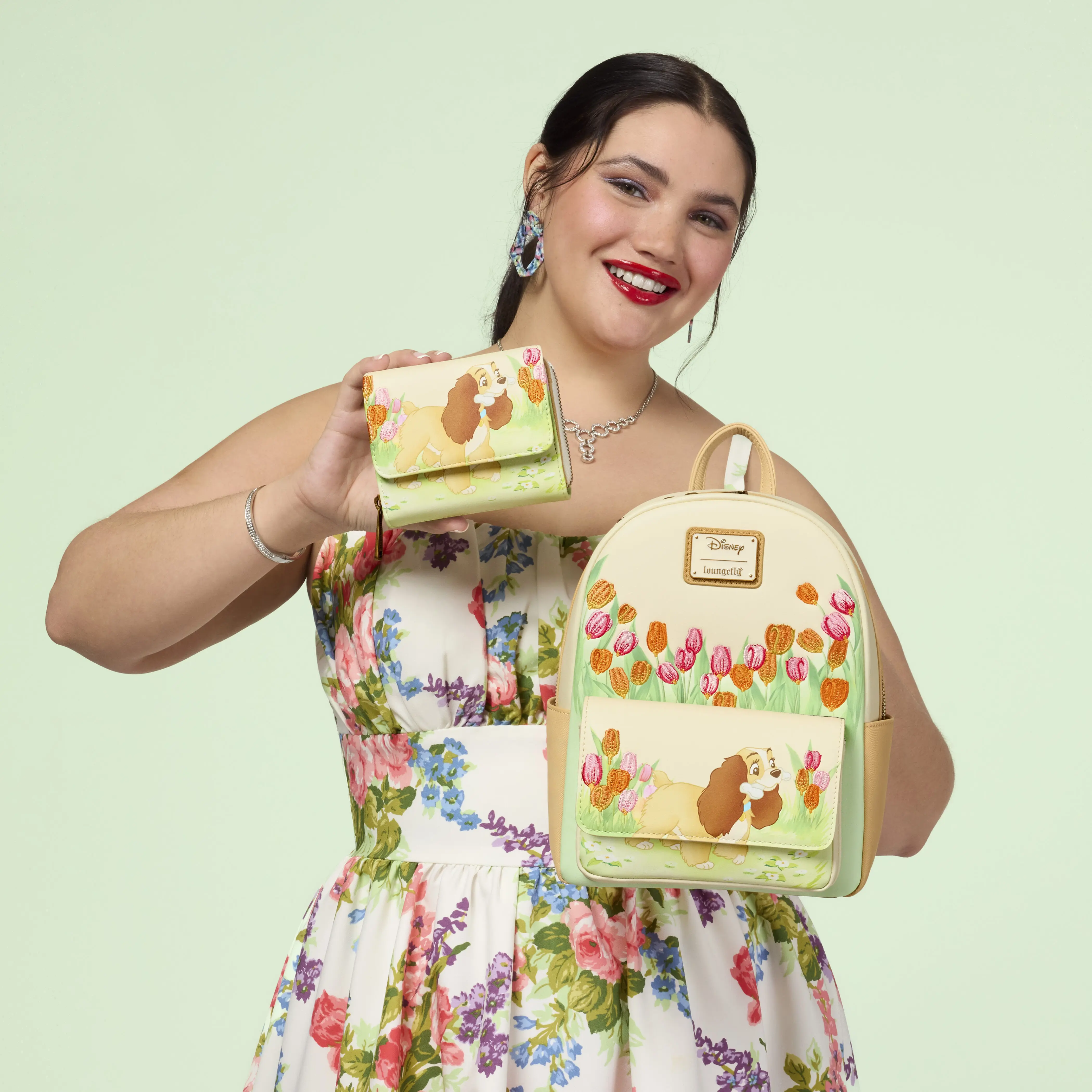Lady and the Tramp Pastel Tulip Mini Backpack - Image 3