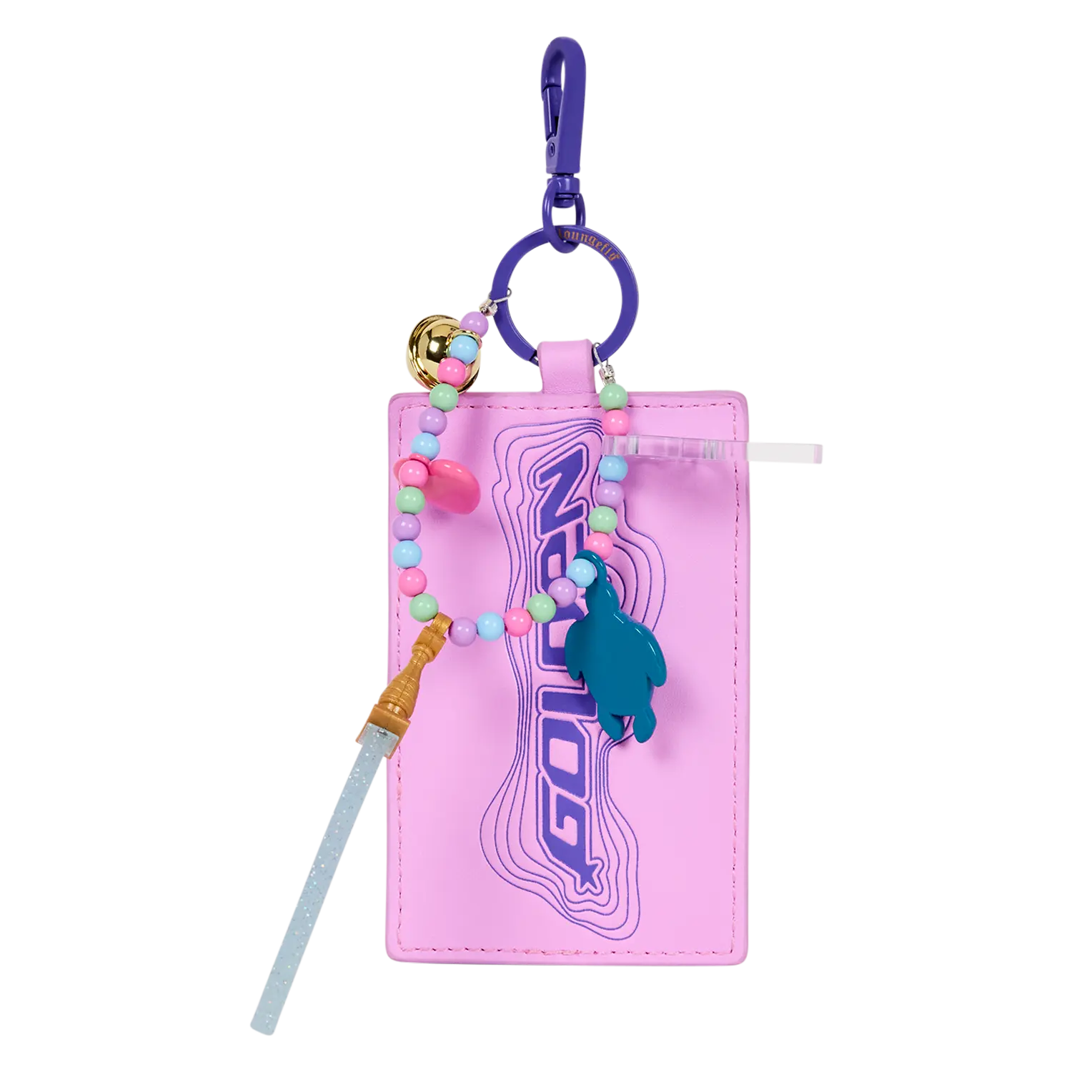 KPop Demon Hunters HUNTR/X Mini Backpack with Photo Card Charm - Image 7