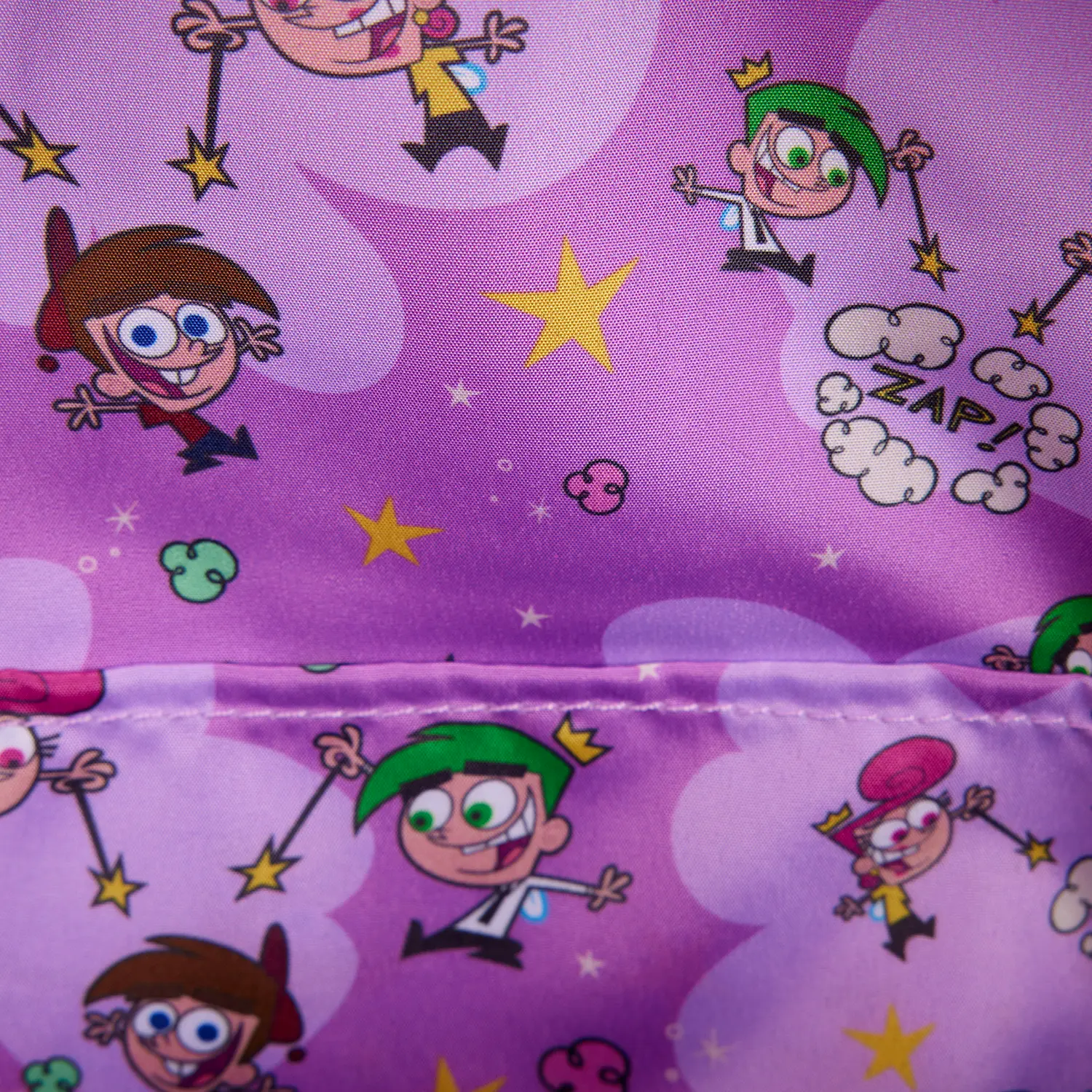 The Fairly OddParents Exclusive Triple Pocket Glow Mini Backpack - Image 6
