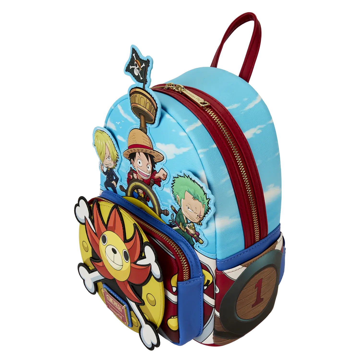 One Piece Thousand Sunny Ship Mini Backpack - Image 5