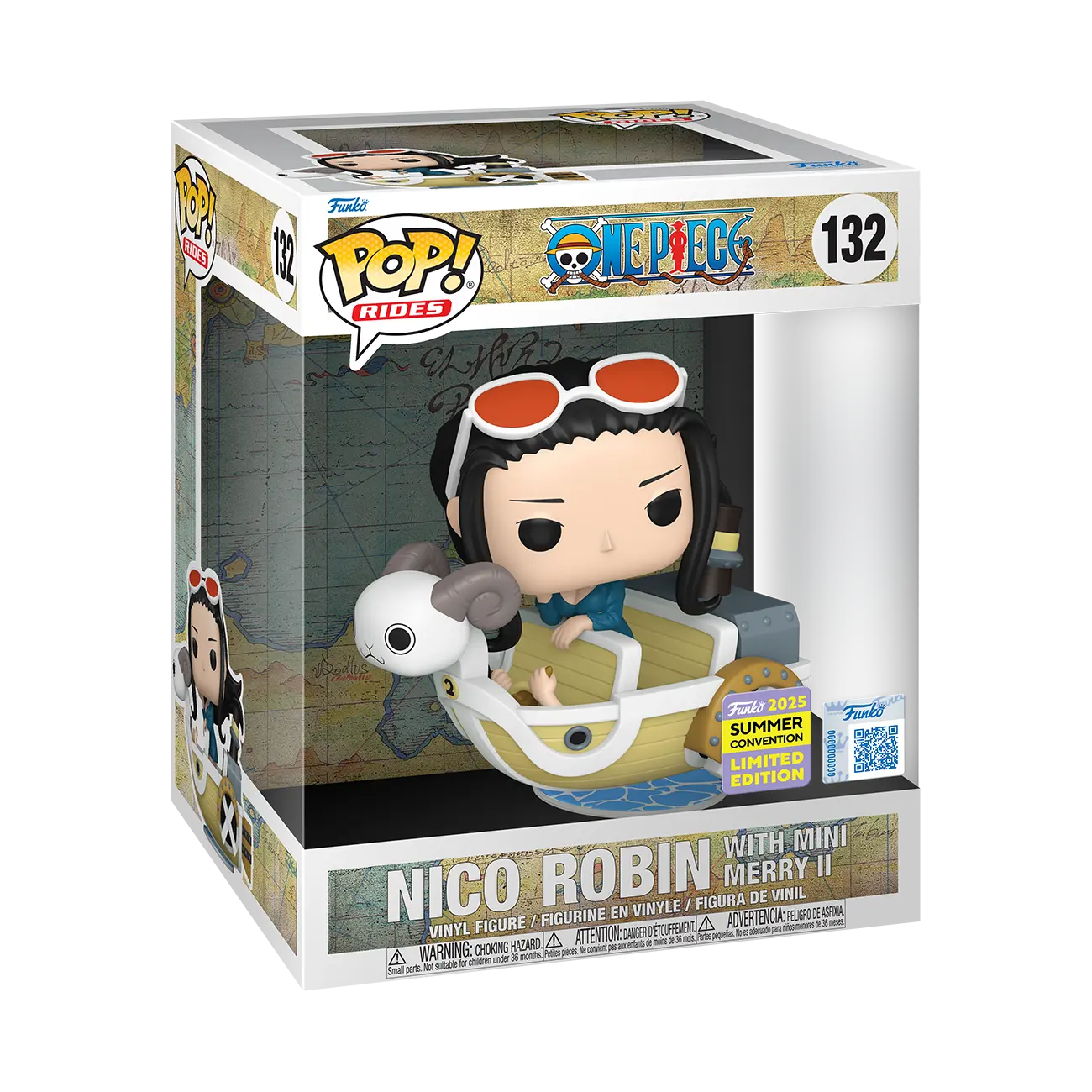 Pop! Rides Deluxe Nico Robin with Mini Merry II - Image 2