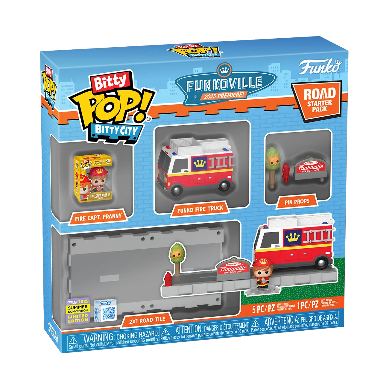 Bitty Pop! Bitty City Funkoville Road Starter Pack - Image 2