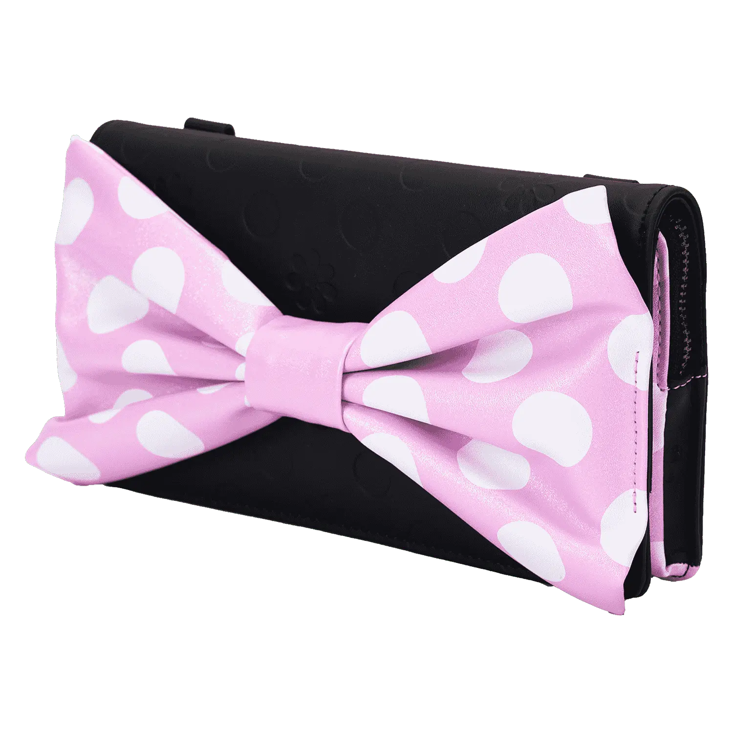 Minnie Mouse Floral Rock The Dots Clutch Crossbody Bag - Image 3