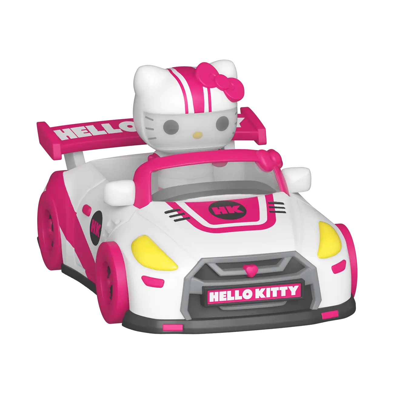 Bitty Pop! Rides Hello Kitty in Racecar