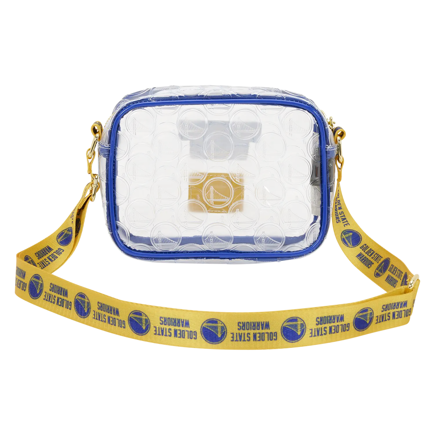 NBA Golden State Warriors Clear Crossbody Stadium Bag - Image 4