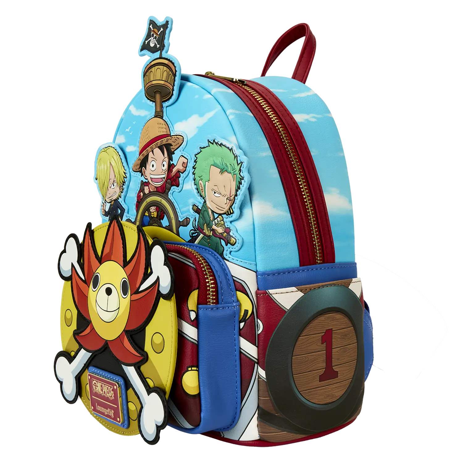 One Piece Thousand Sunny Ship Mini Backpack - Image 4