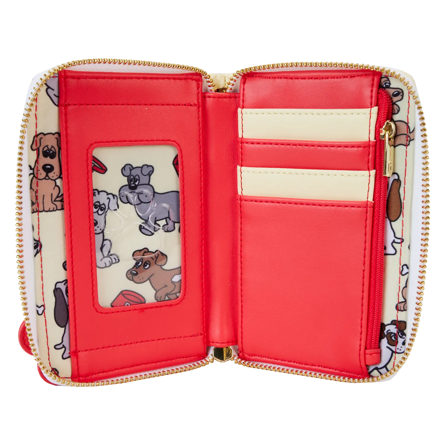 Pound Puppies 40th Anniversary Plush Zip Around Wallet - Image 5