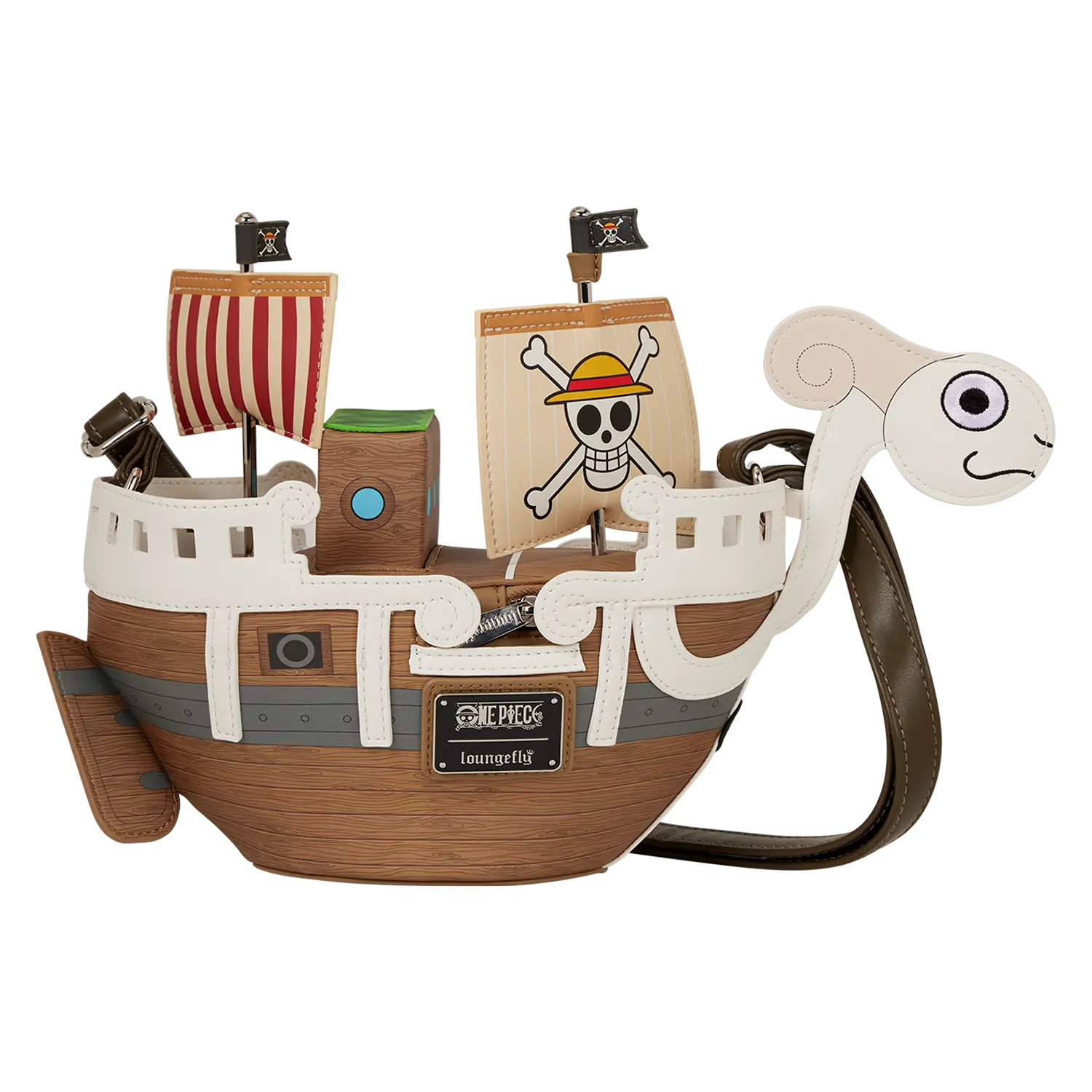 SDCC Limited Edition One Piece Going Merry Figural Crossbody Bag - Image 6