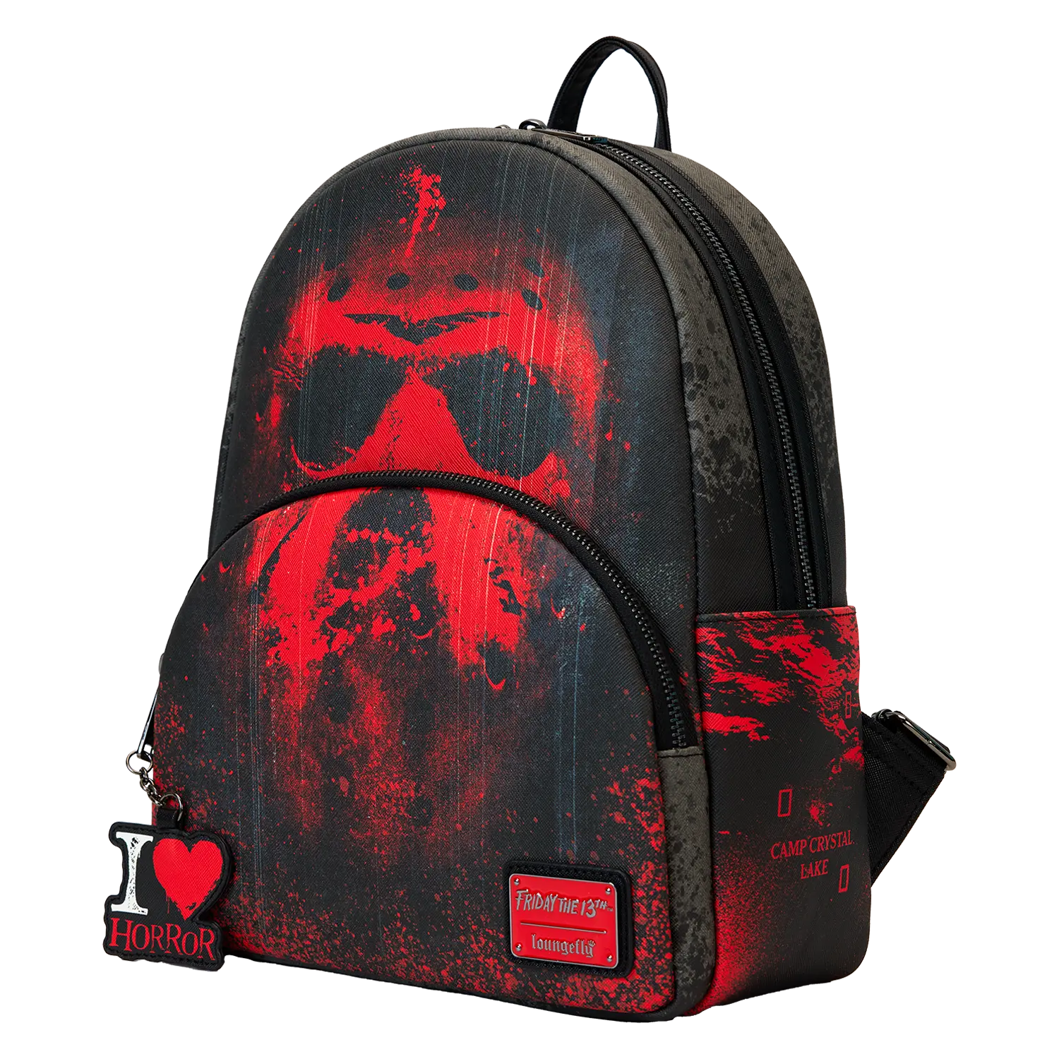 I Heart Horror Friday The 13th Mini Backpack - Image 4