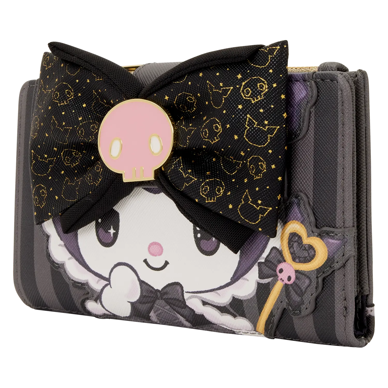 Sanrio Kuromi 20th Anniversary Flap Wallet - Image 4