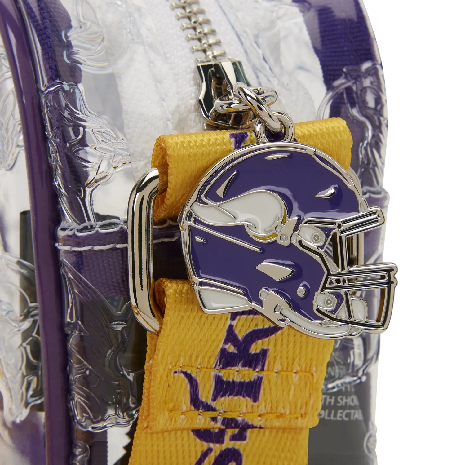 NFL Minnesota Vikings Clear Crossbody Stadium Bag - Image 5