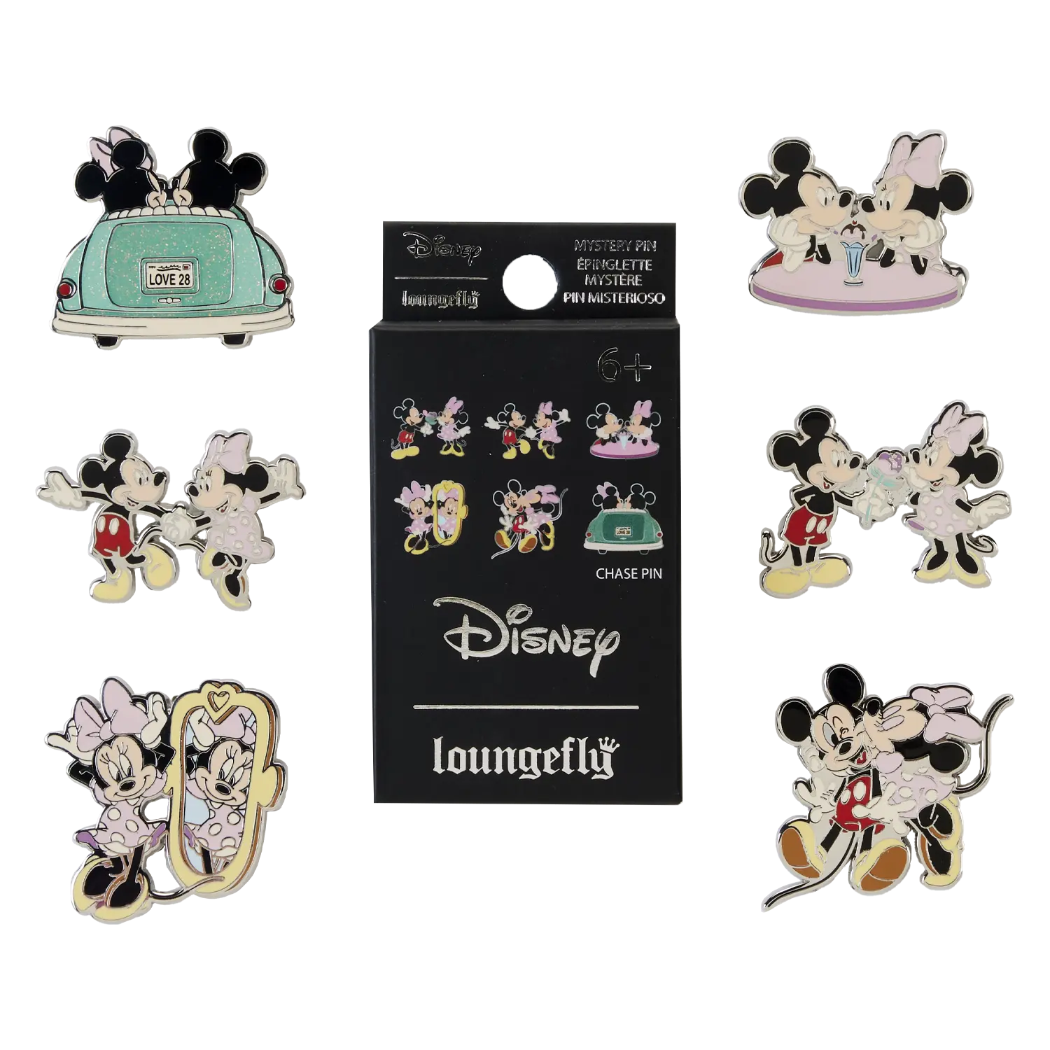 Mickey & Minnie Date Night Mystery Box Pin