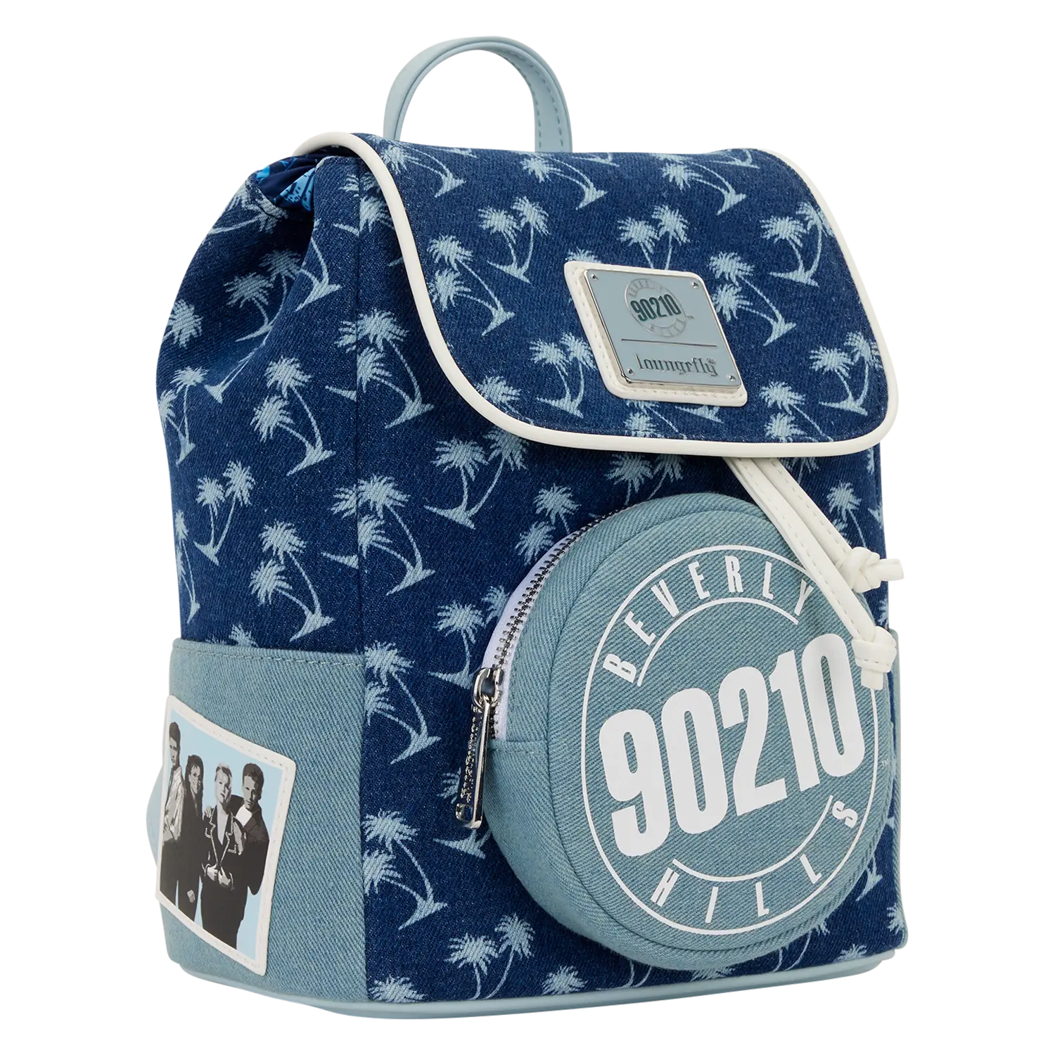 Beverly Hills, 90210 Exclusive Drawstring Mini Backpack - Image 5