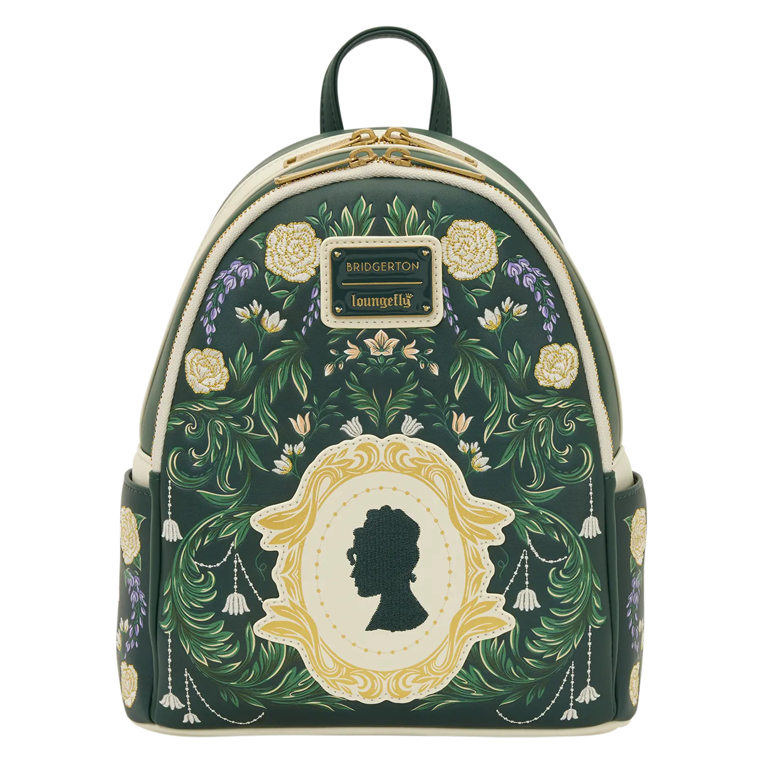 Bridgerton Silhouette Floral Mini Backpack