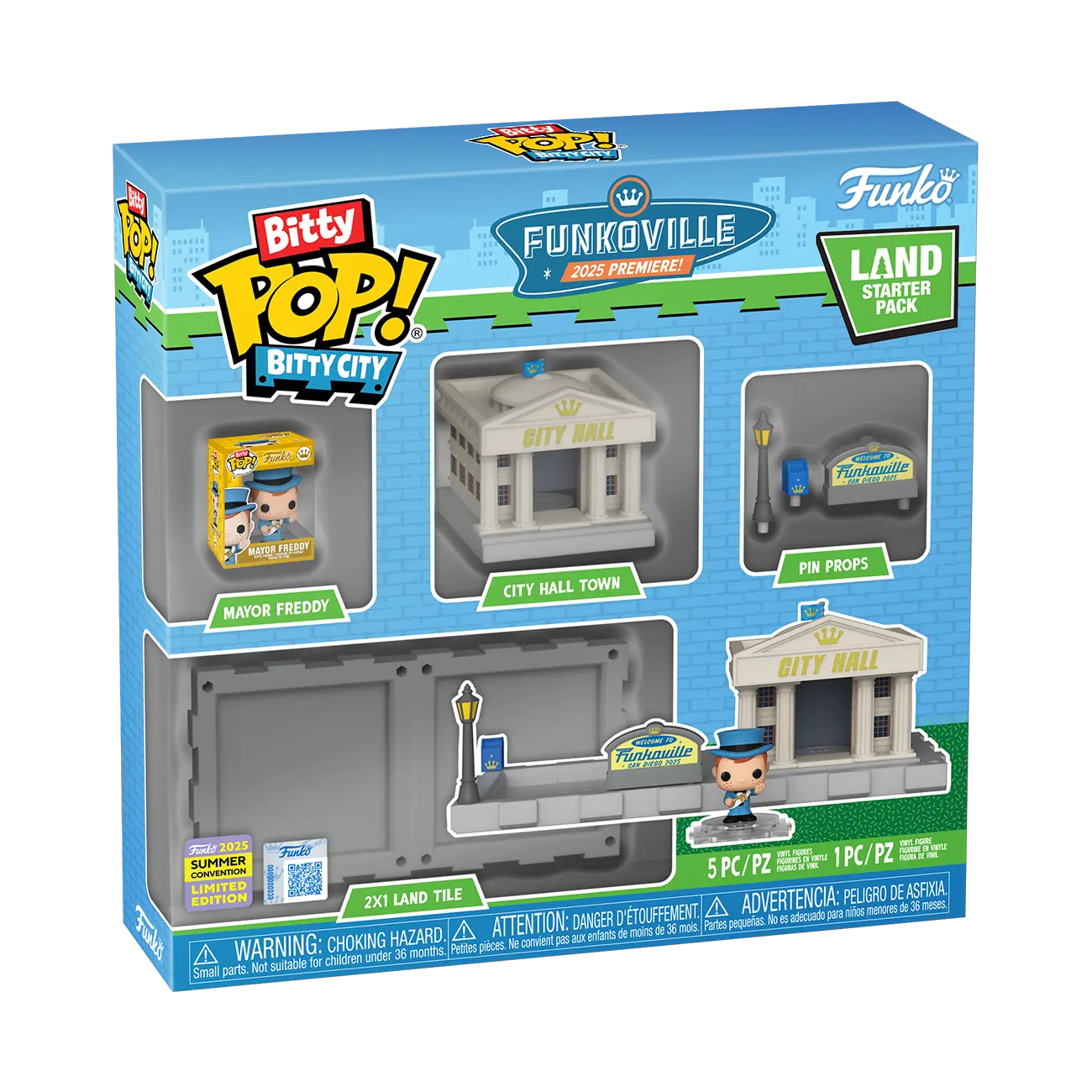 Bitty Pop! Bitty City Funkoville Land Starter Pack - Image 2