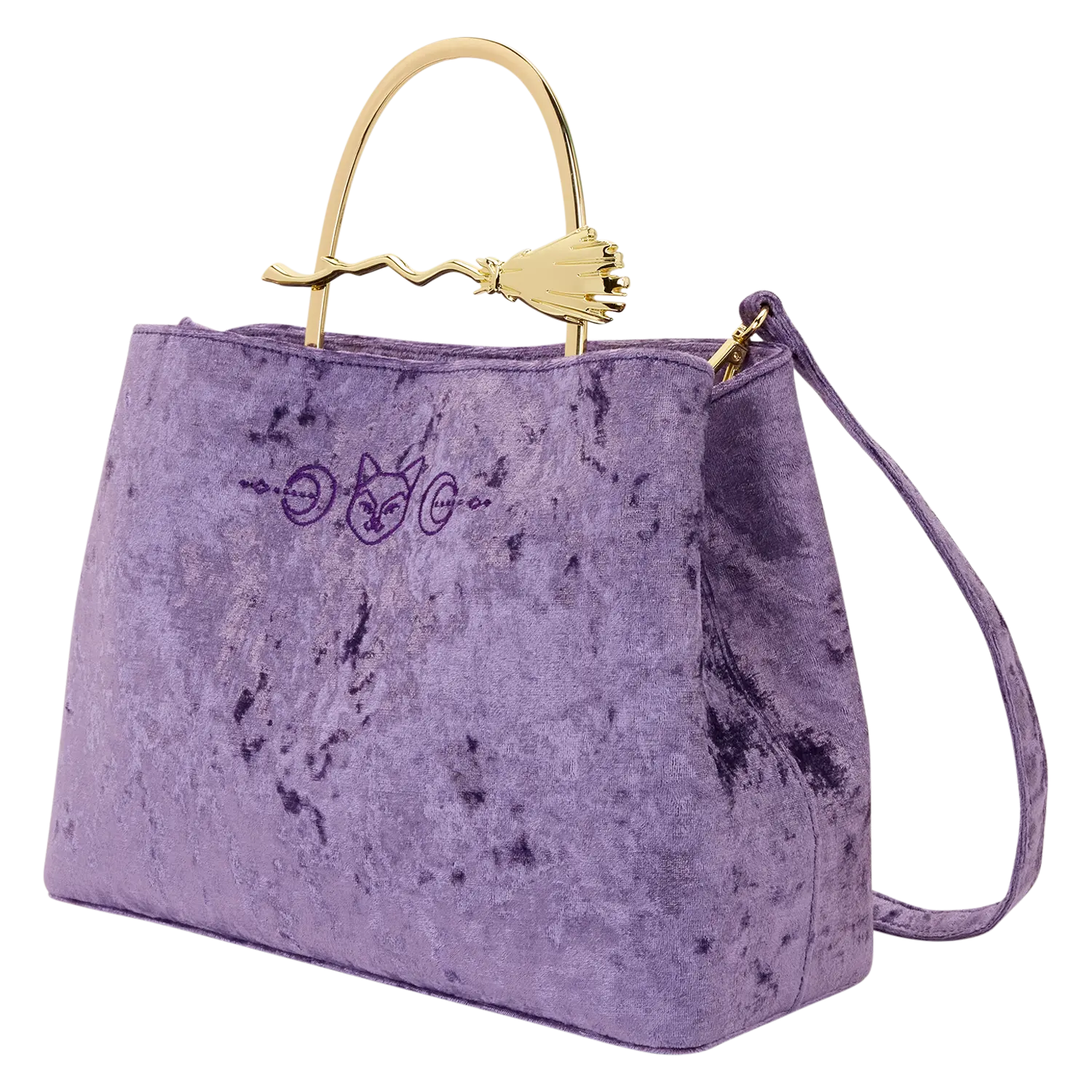 Hocus Pocus Velvet Crossbody Bag - Image 4