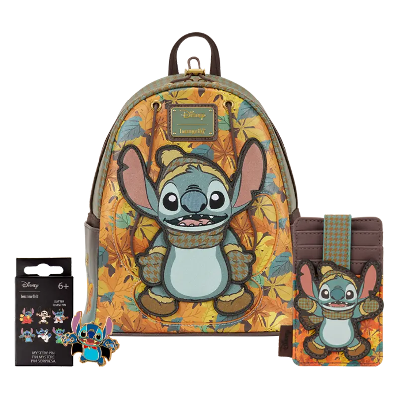 Lilo & Stitch Exclusive Autumn Leaves Mini Backpack